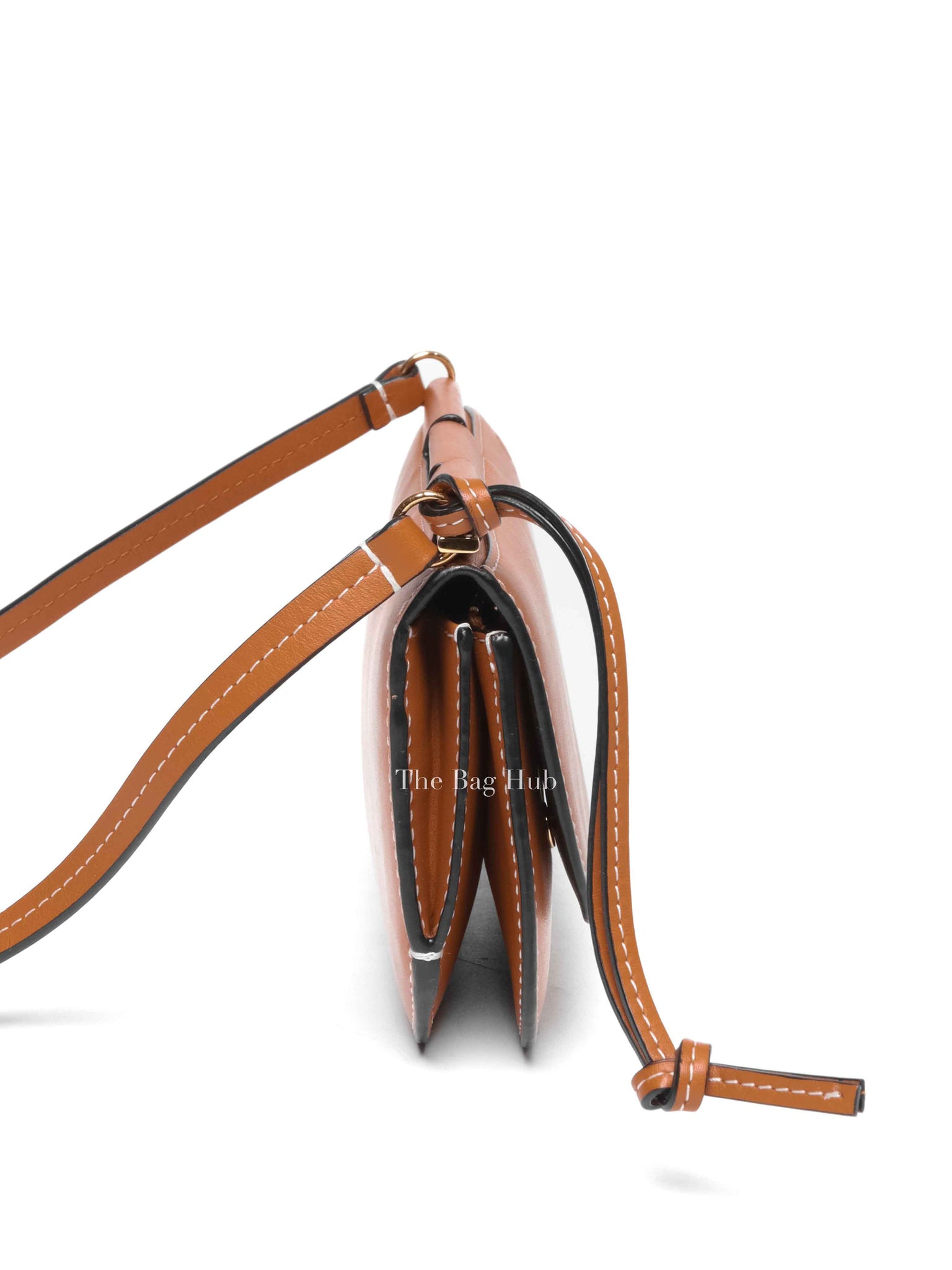 Loewe Tan Leather Gate Crossbody Pochette