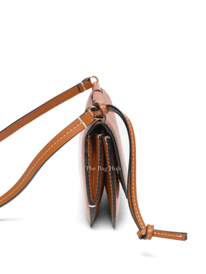 Loewe Tan Leather Gate Crossbody Pochette