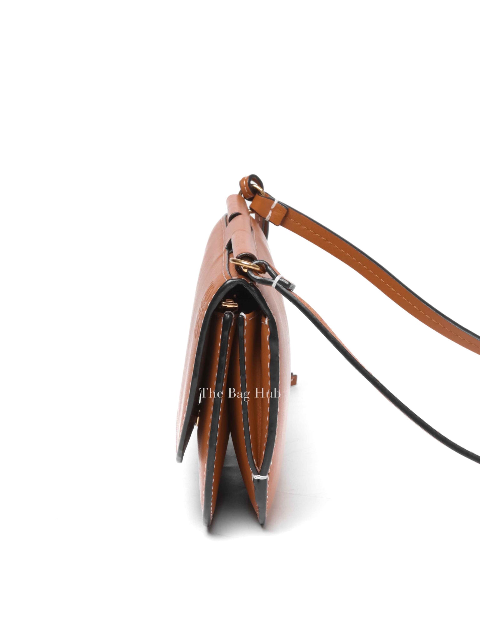 Loewe Tan Leather Gate Crossbody Pochette