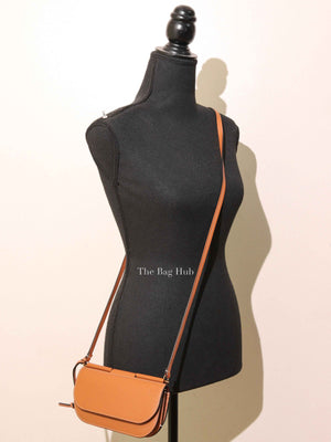 Loewe Tan Leather Gate Crossbody Pochette