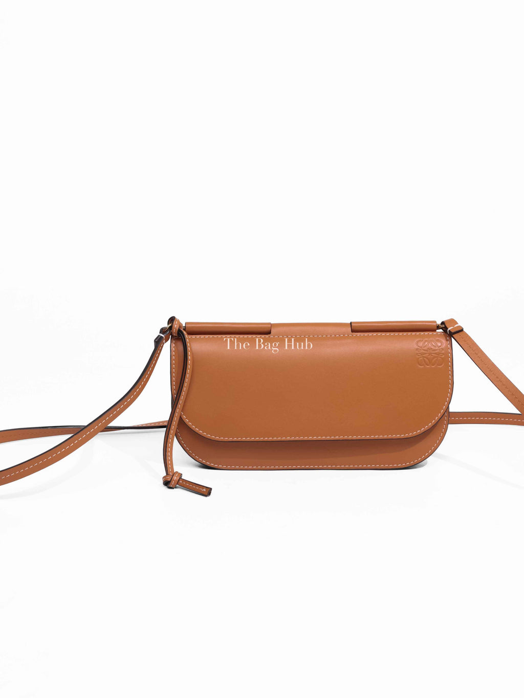 Loewe Tan Leather Gate Crossbody Pochette