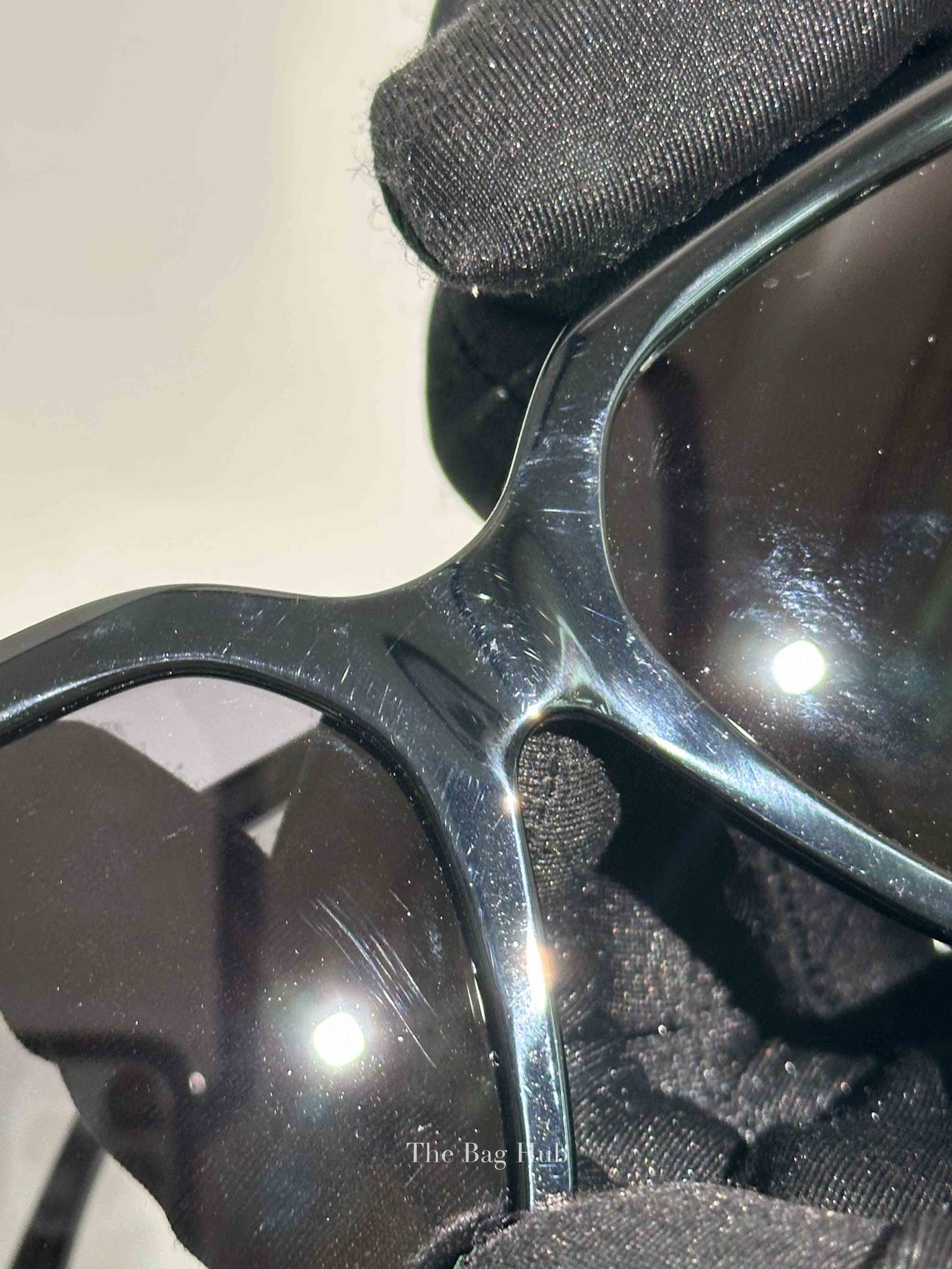 Fendi Black FF Diamonds Low Bridge Fit Acetate Sunglasses