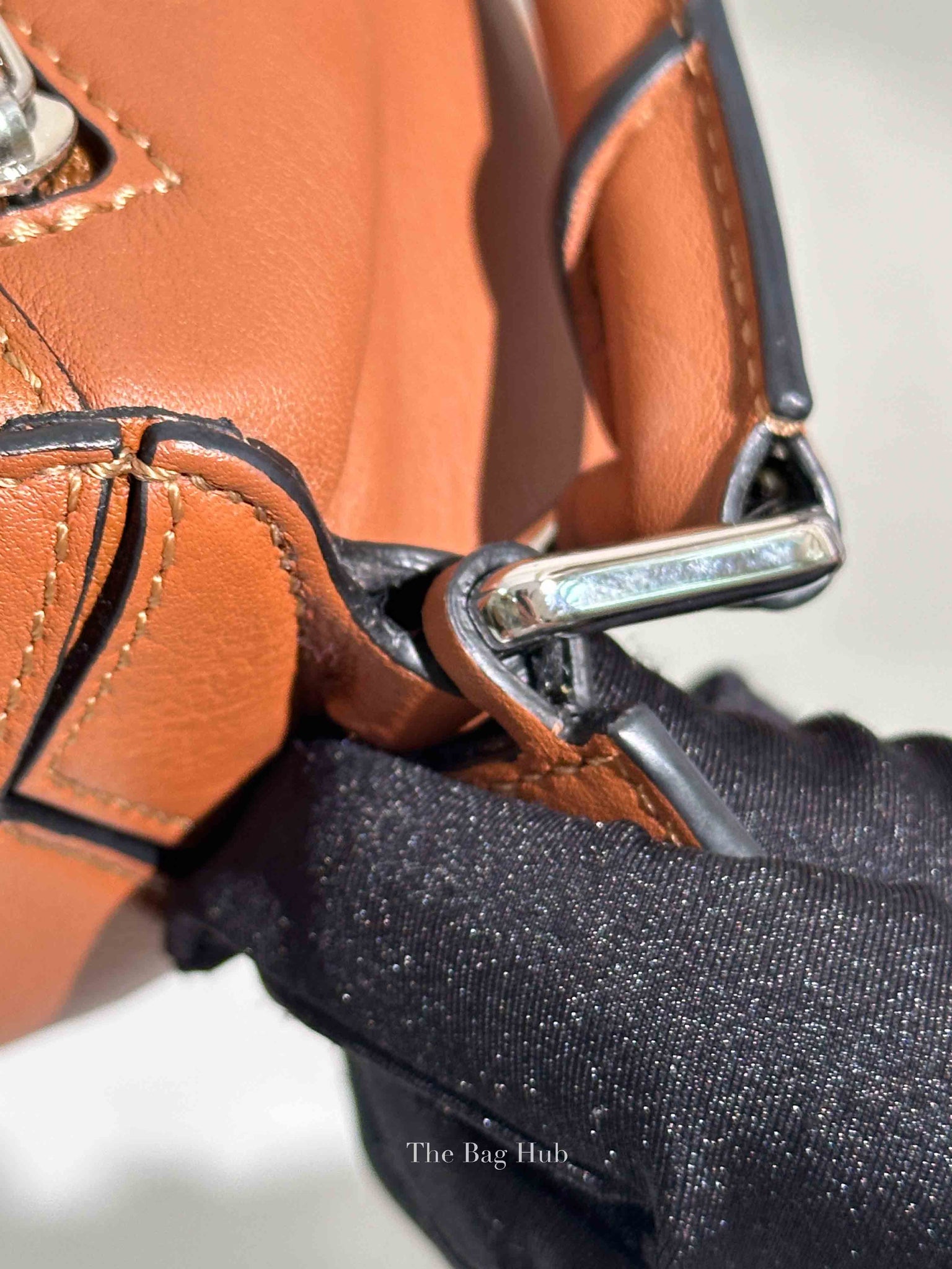 Loewe Tan Leather Puzzle Small Bag
