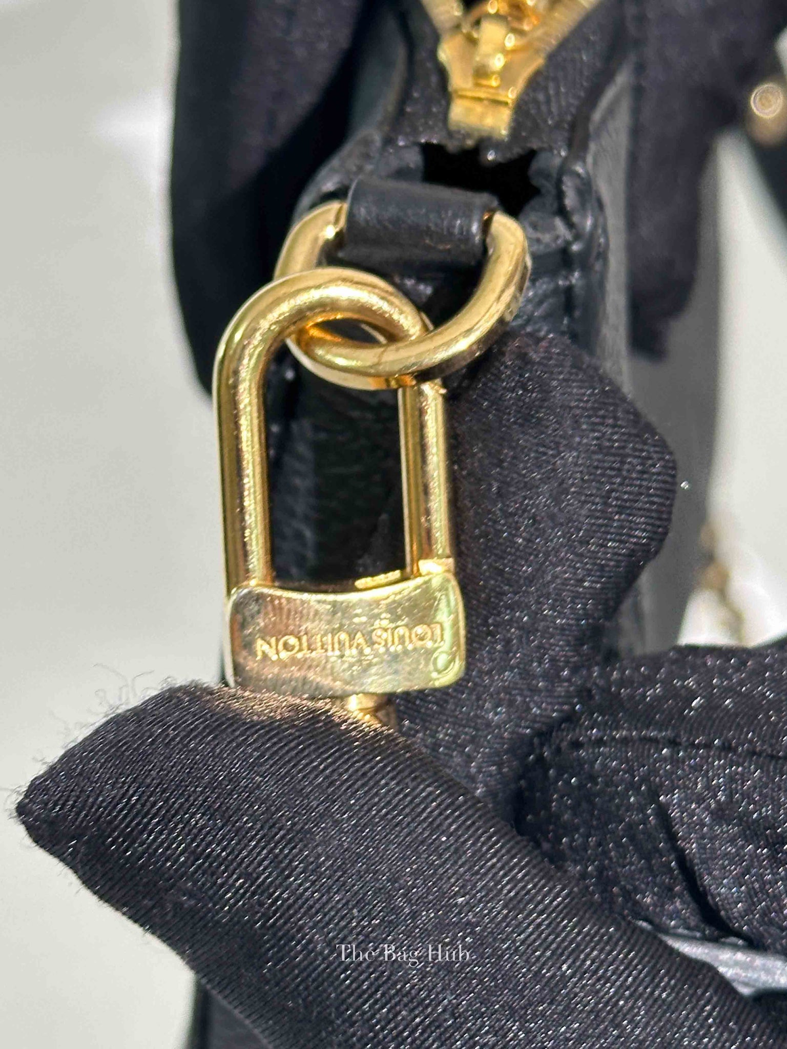 Louis Vuitton Black Monogram Empreinte Leather Multi Pochette Accessoires