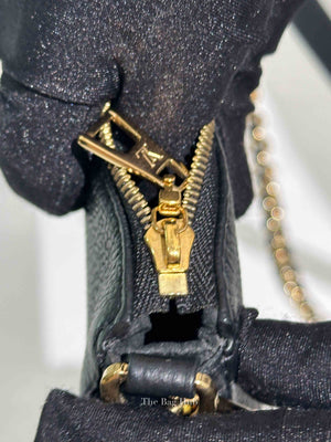 Louis Vuitton Black Monogram Empreinte Leather Multi Pochette Accessoires
