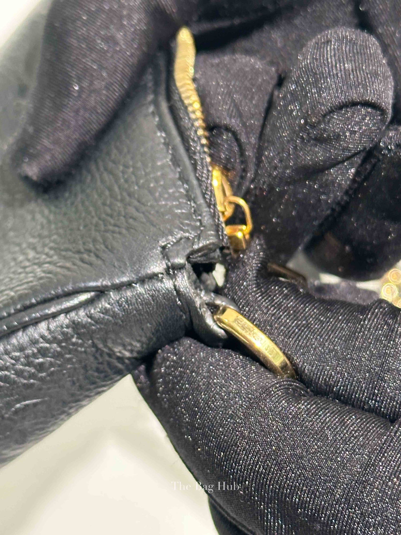 Louis Vuitton Black Monogram Empreinte Leather Multi Pochette Accessoires