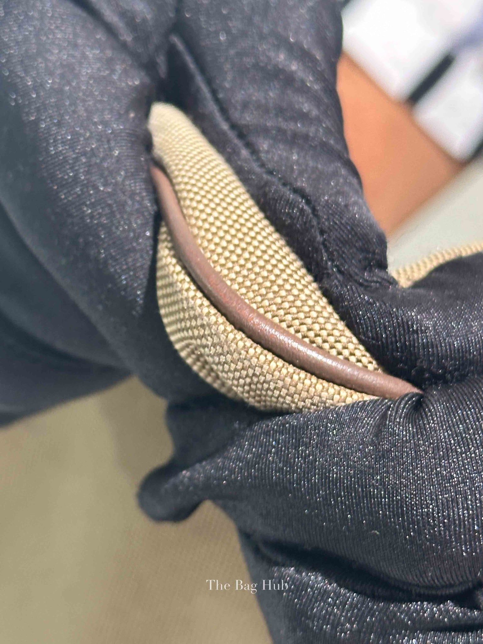 Prada Beige/Brown Canvas and Leather Canapa Tote Bag