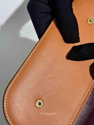 Loewe Tan Leather Gate Crossbody Pochette
