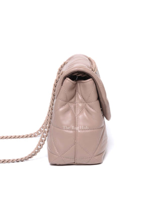 Prada Cipria Nappa Triangle Stitched Small Spectrum Flap Bag
