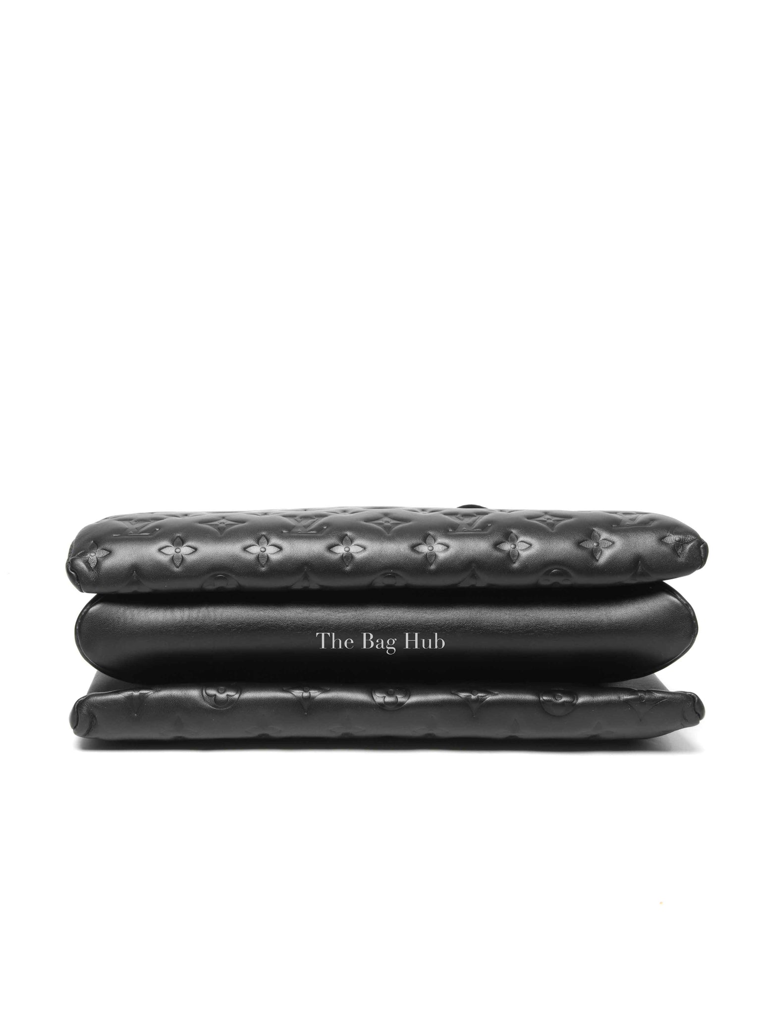 Louis Vuitton Black Leather Coussin MM Bag