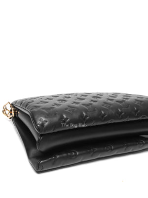Louis Vuitton Black Leather Coussin MM Bag
