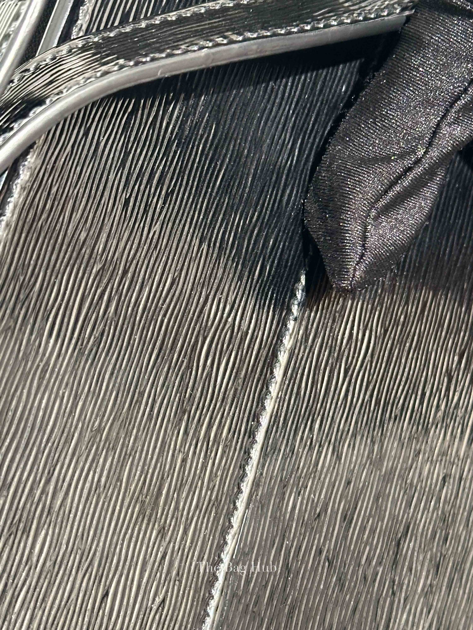 Saint Laurent Black Patent Small Manhattan Shopper Tote Bag