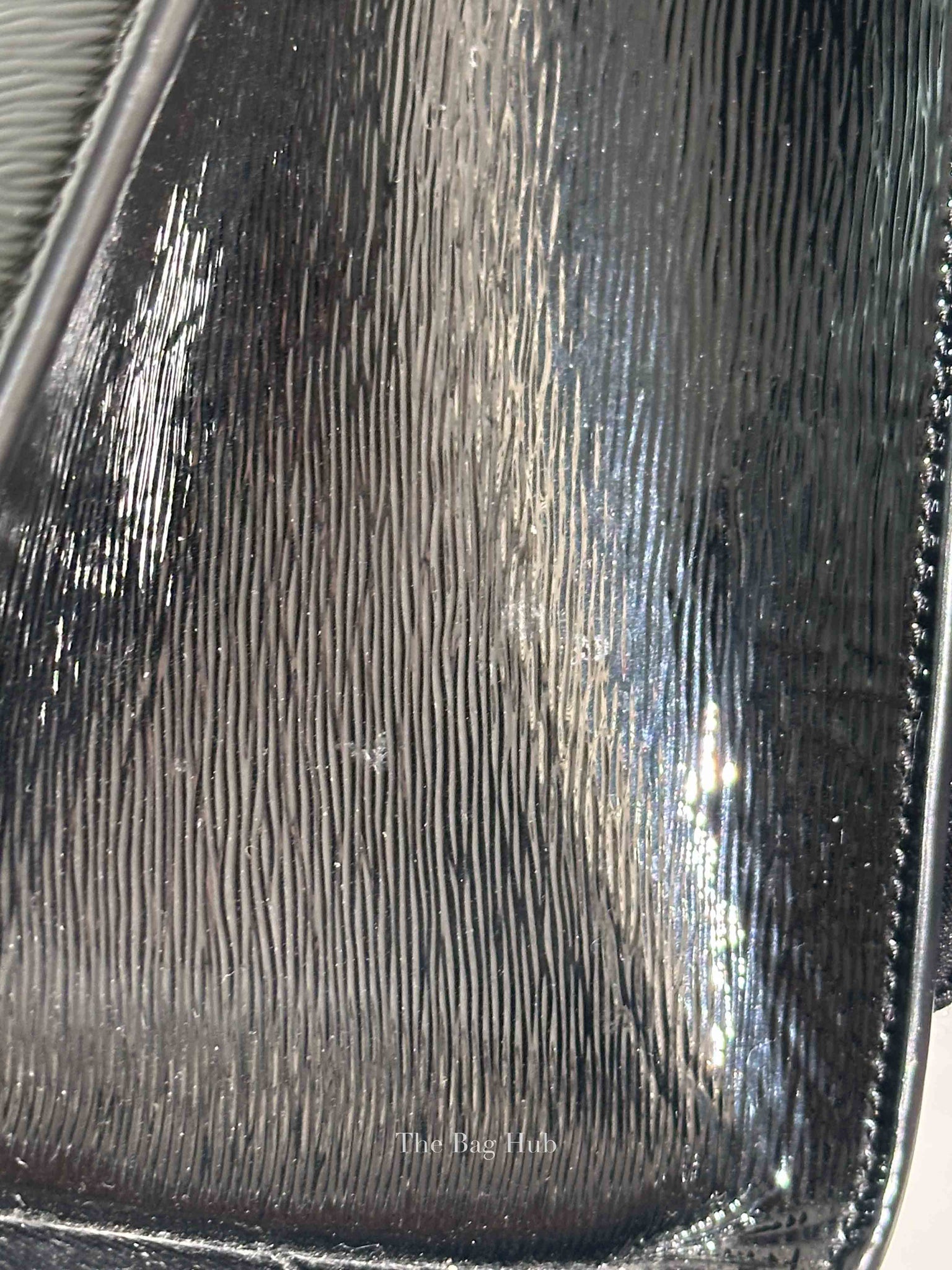 Saint Laurent Black Patent Small Manhattan Shopper Tote Bag