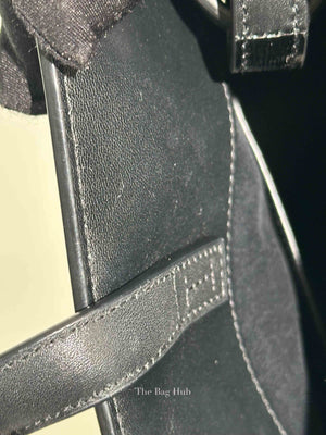 Saint Laurent Black Patent Small Manhattan Shopper Tote Bag
