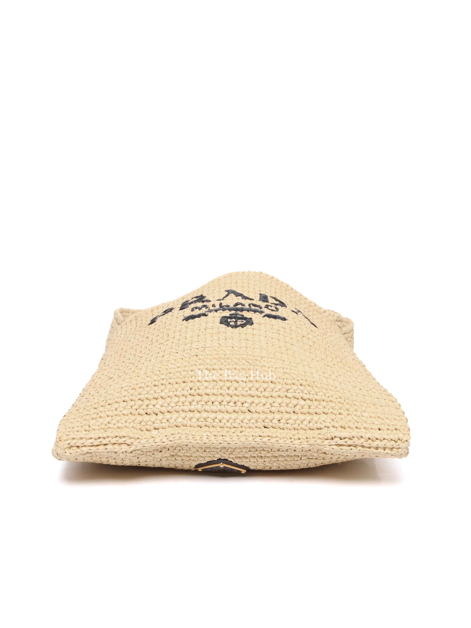 Prada Natural Raffia Shoulder Bag