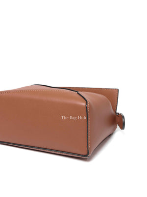Loewe Tan Leather Mini Puzzle Bag