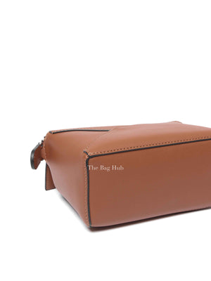 Loewe Tan Leather Mini Puzzle Bag