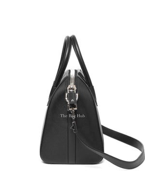 Givenchy Black Grained Leather Small Antigona Bag