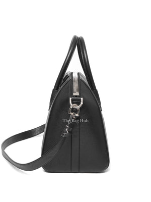 Givenchy Black Grained Leather Small Antigona Bag