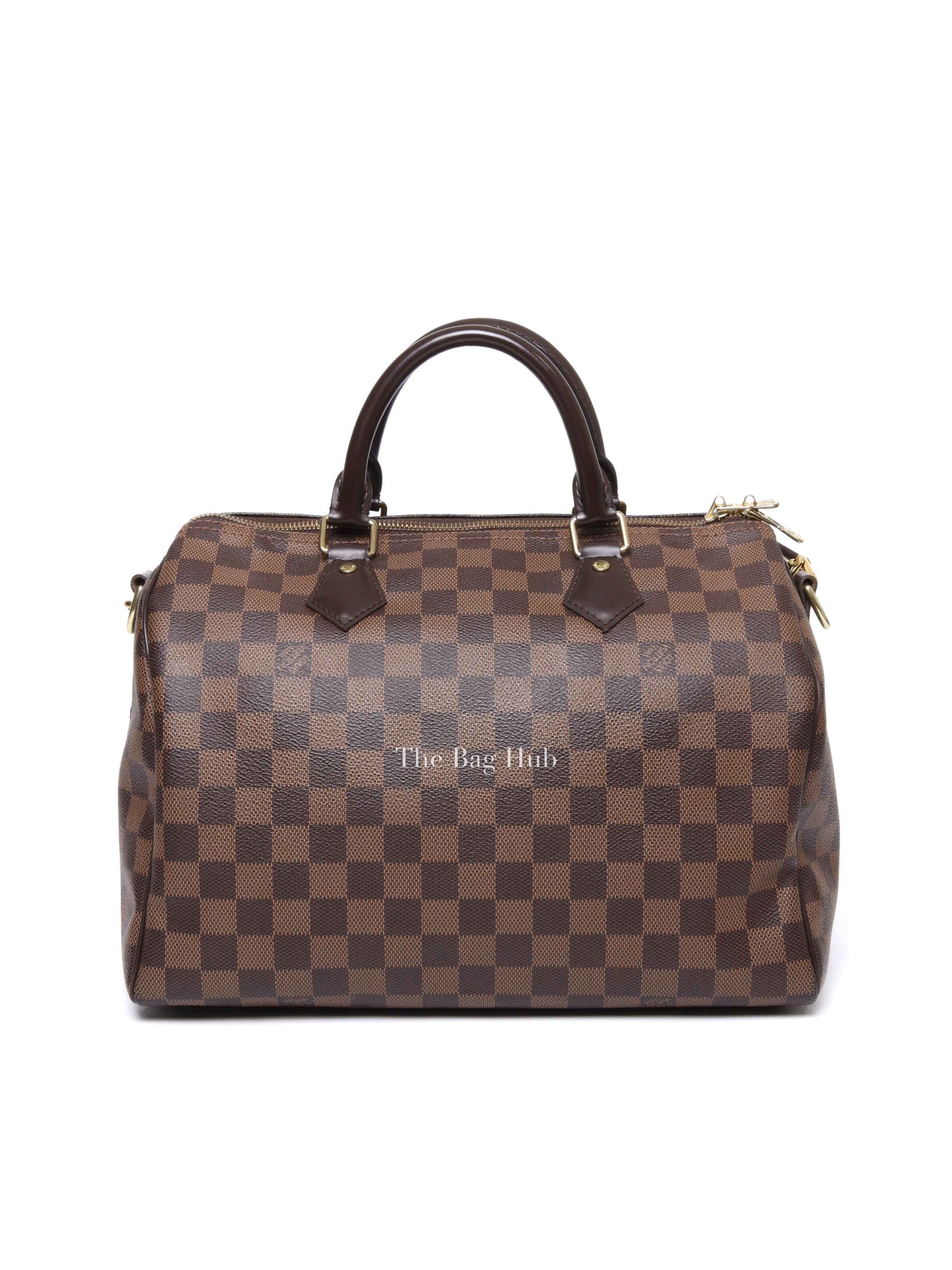 Louis Vuitton Damier Ebene Canvas Speedy Bandouliere 30 Bag