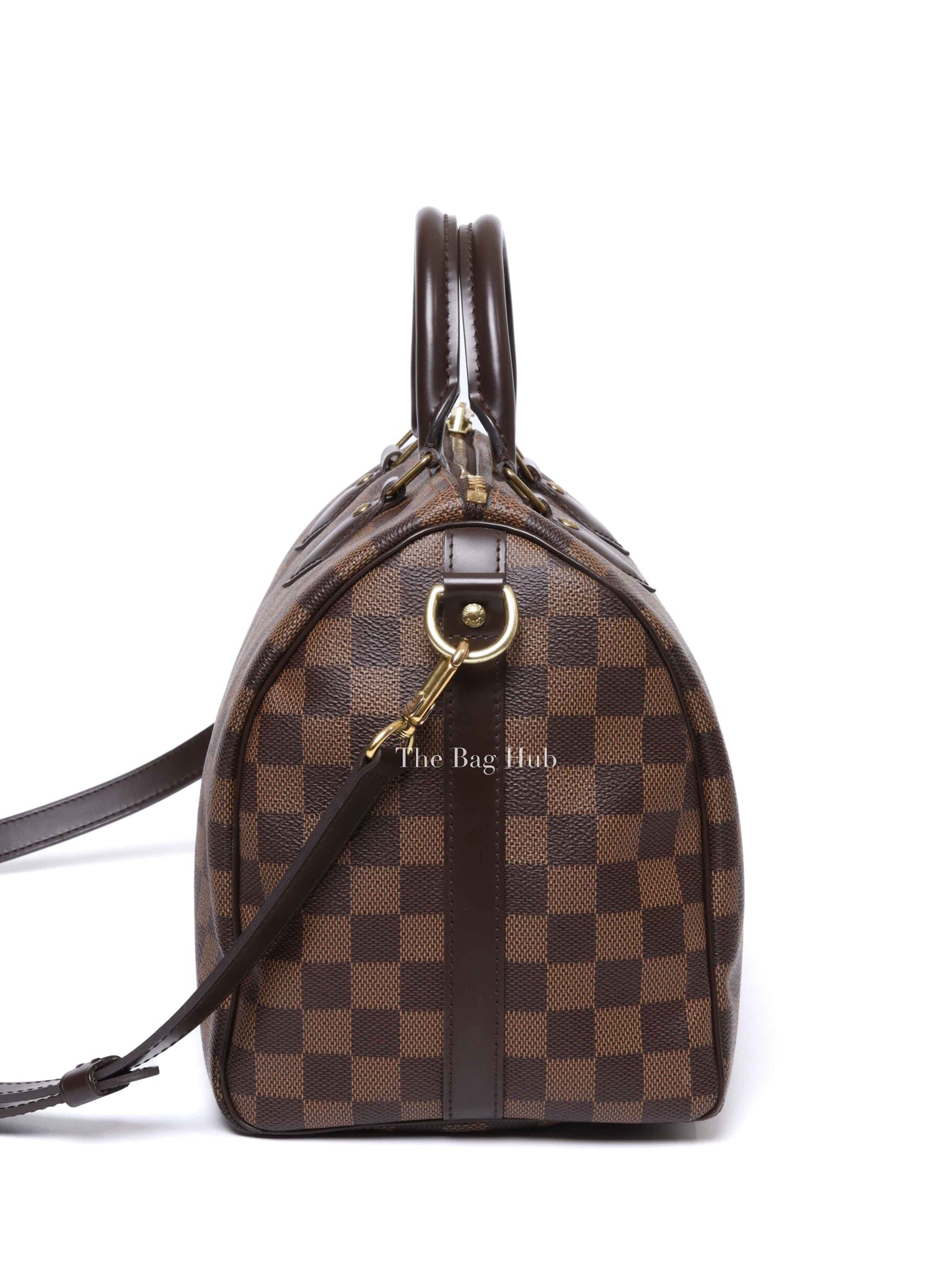Louis Vuitton Damier Ebene Canvas Speedy Bandouliere 30 Bag