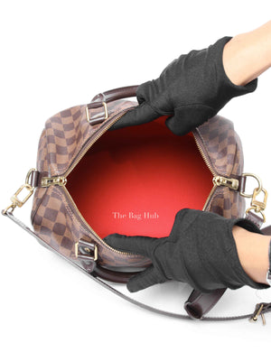 Louis Vuitton Damier Ebene Canvas Speedy Bandouliere 30 Bag