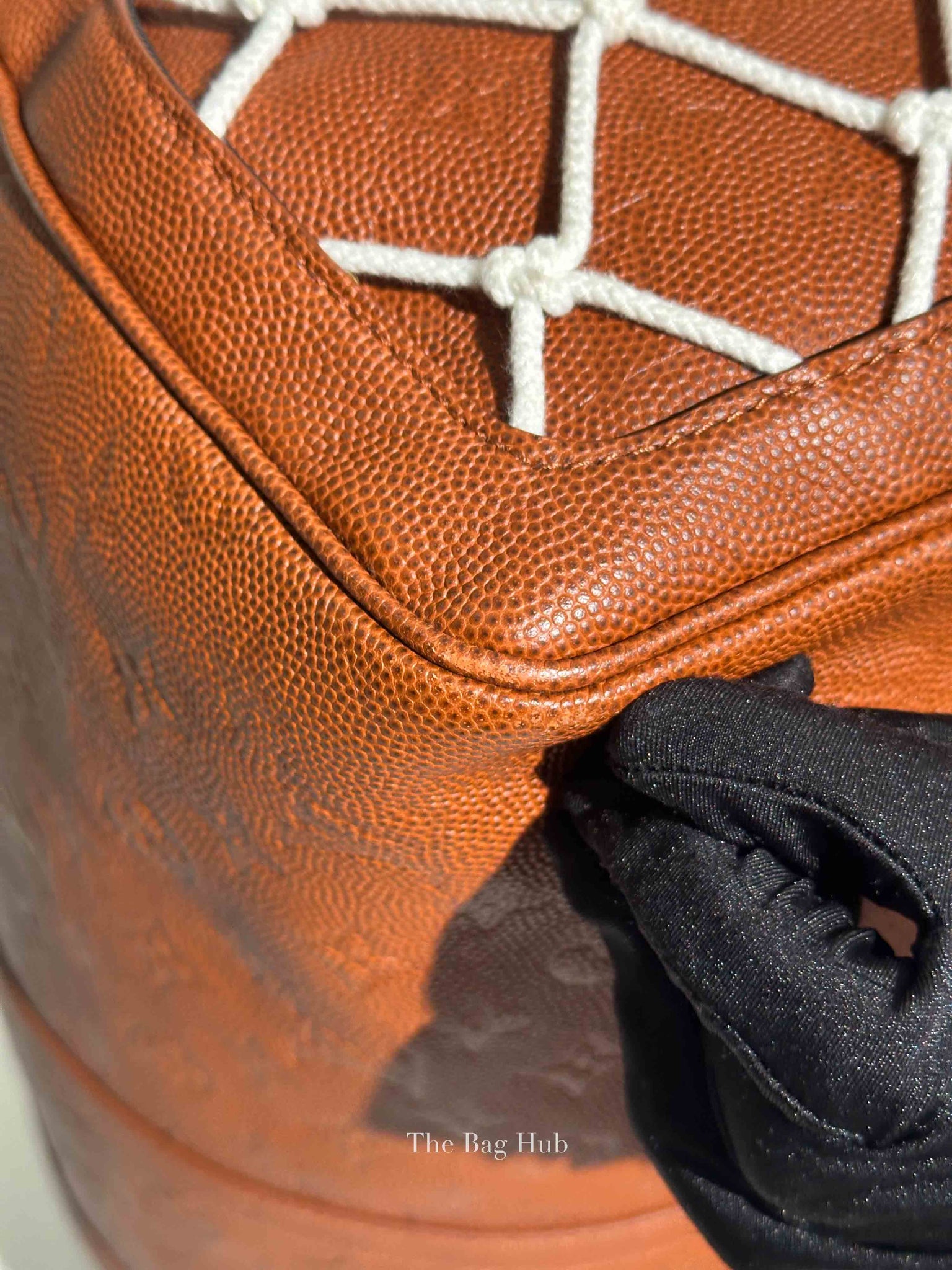 Louis Vuitton X NBA Ball Brown Grain Cowhide Monogram Embossed Keepall 55 Bag