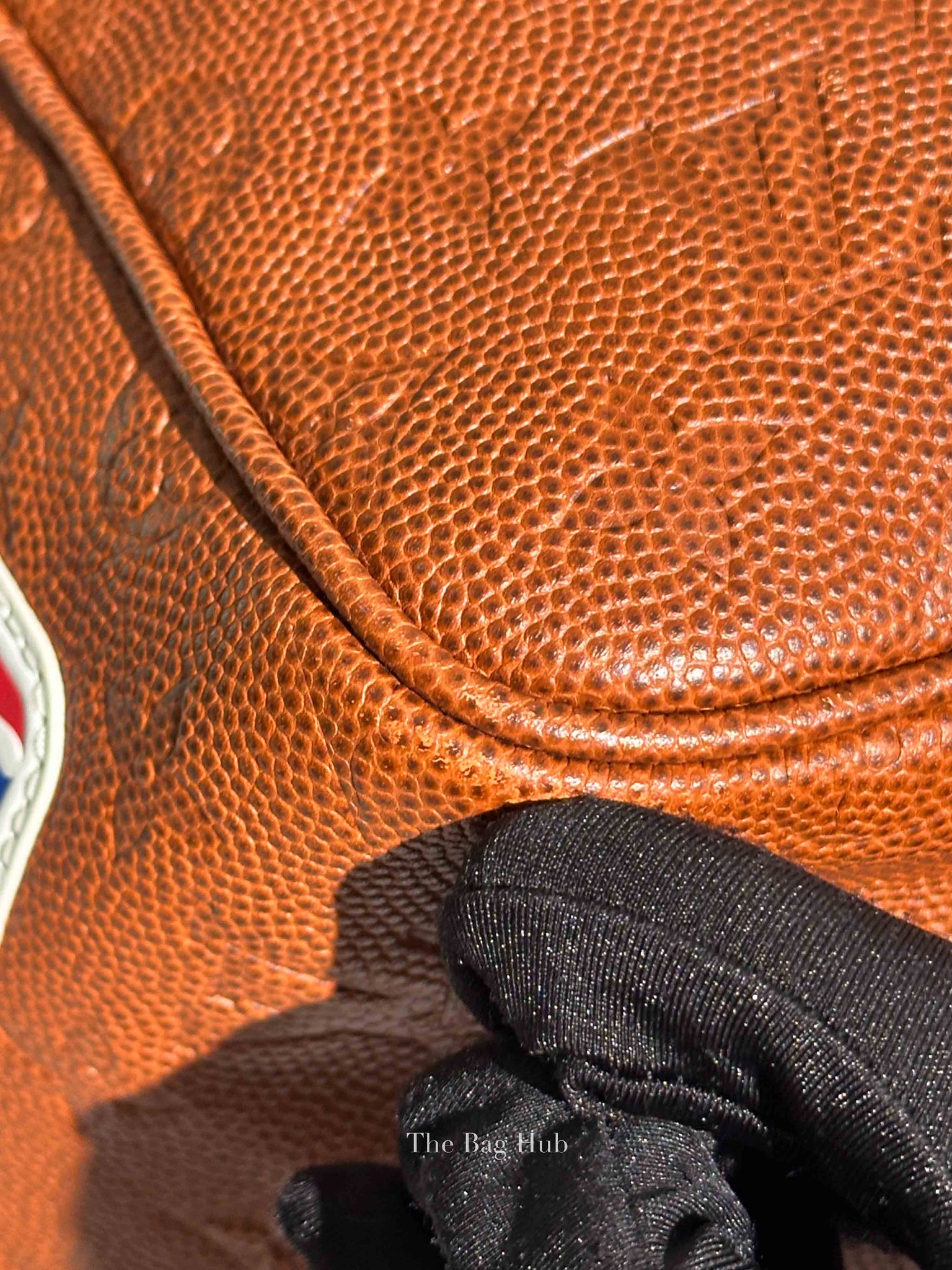 Louis Vuitton X NBA Ball Brown Grain Cowhide Monogram Embossed Keepall 55 Bag