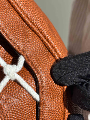 Louis Vuitton X NBA Ball Brown Grain Cowhide Monogram Embossed Keepall 55 Bag