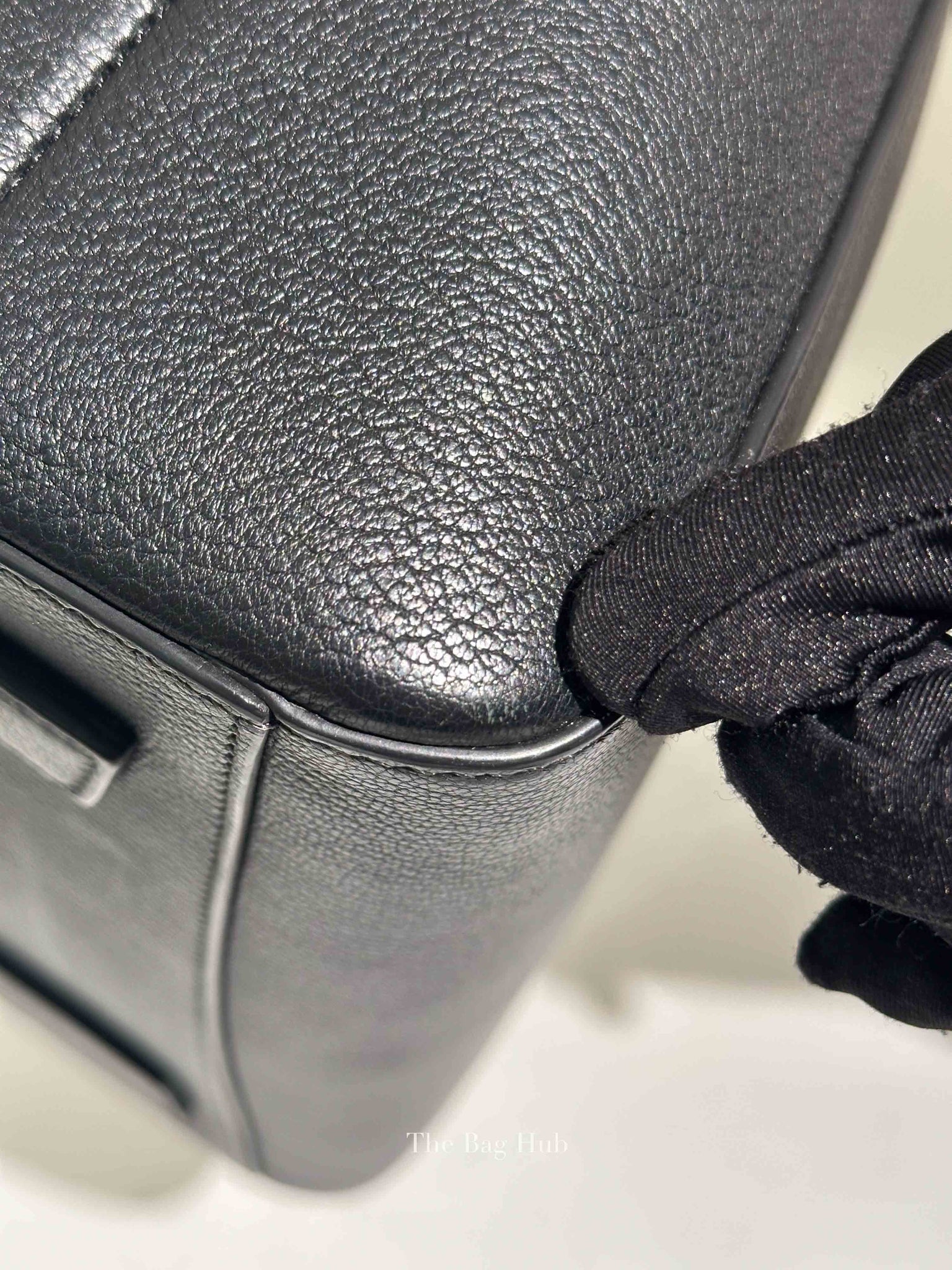 Givenchy Black Grained Leather Small Antigona Bag