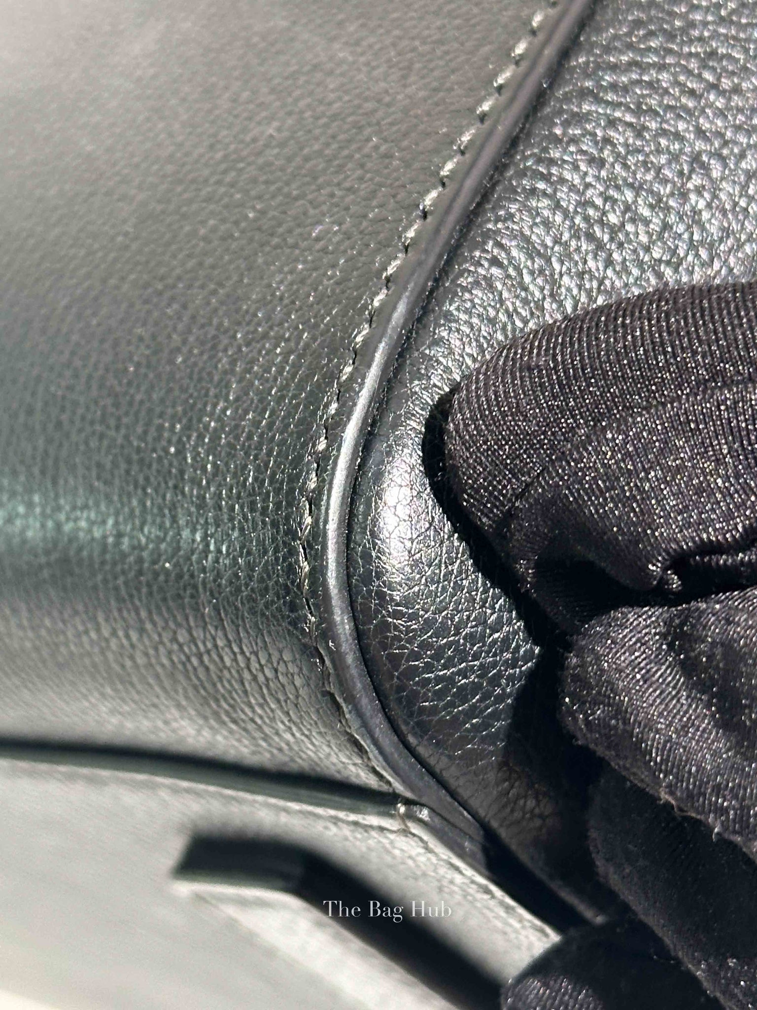 Givenchy Black Grained Leather Small Antigona Bag