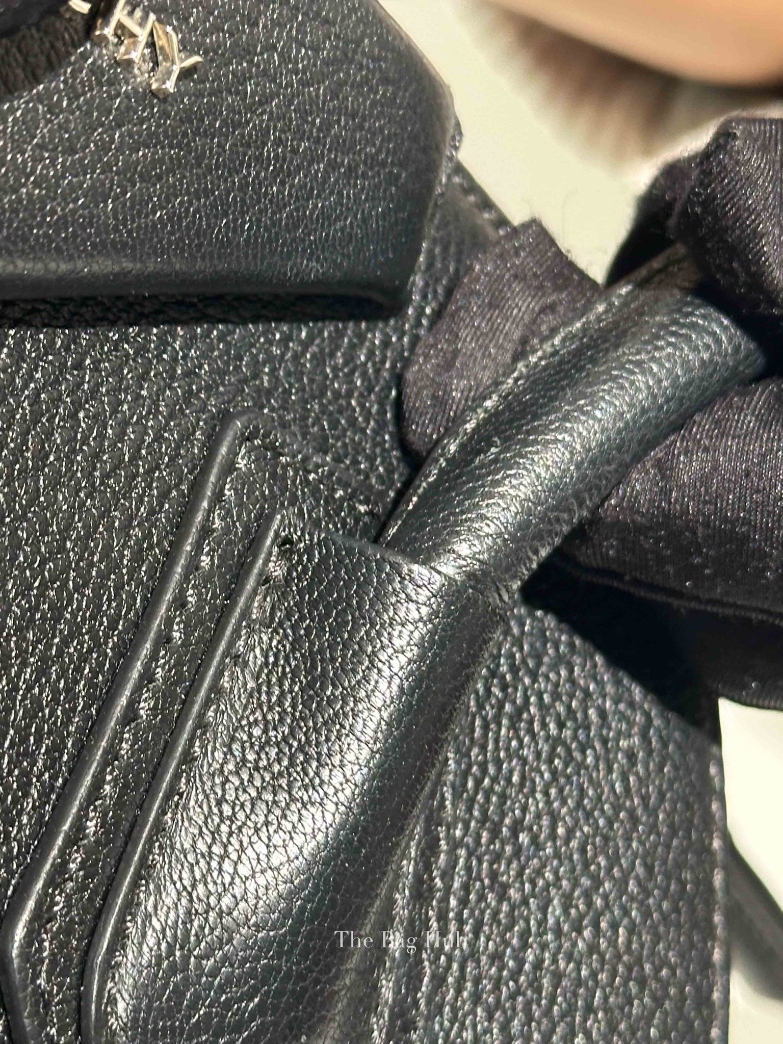 Givenchy Black Grained Leather Small Antigona Bag