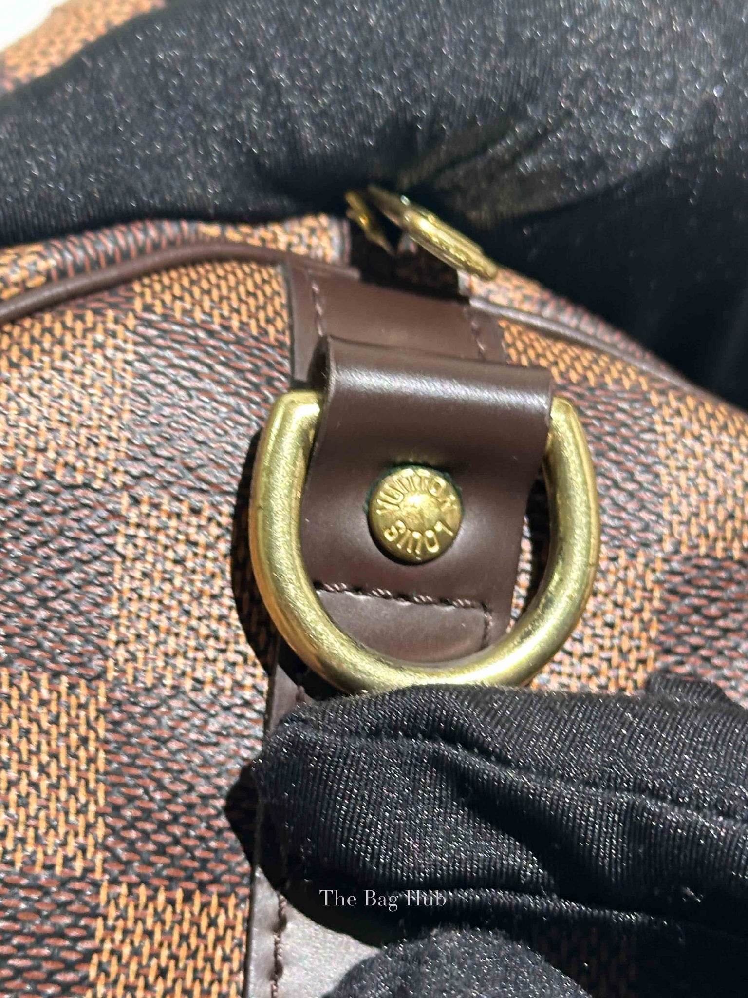 Louis Vuitton Damier Ebene Canvas Speedy Bandouliere 30 Bag