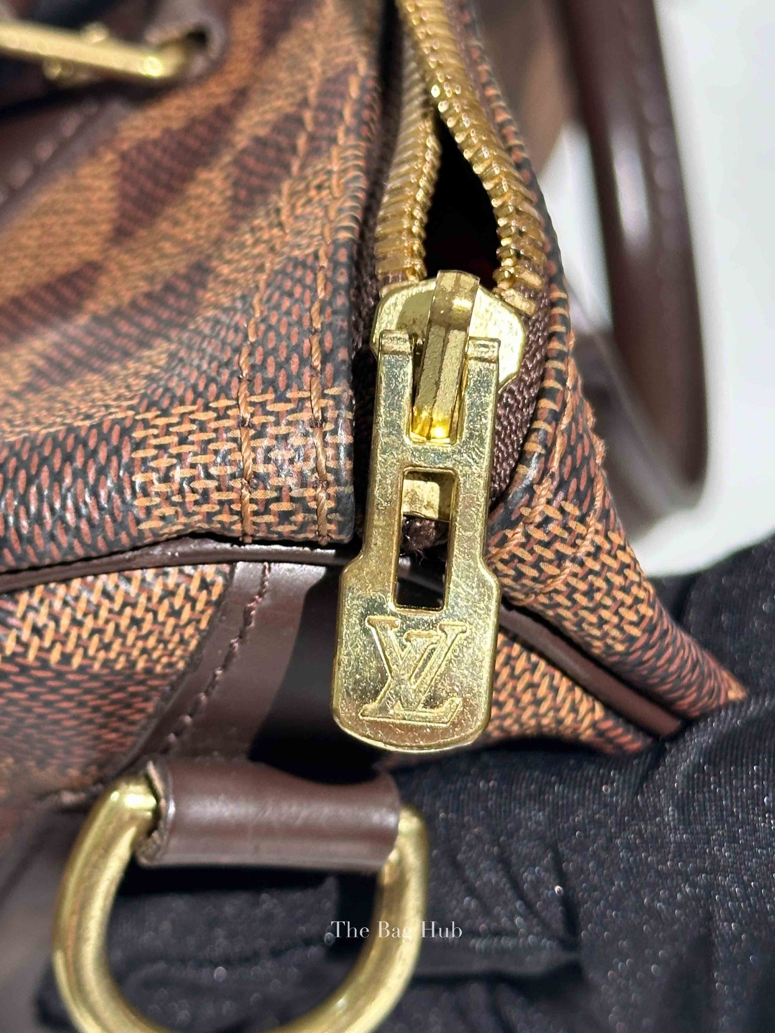 Louis Vuitton Damier Ebene Canvas Speedy Bandouliere 30 Bag