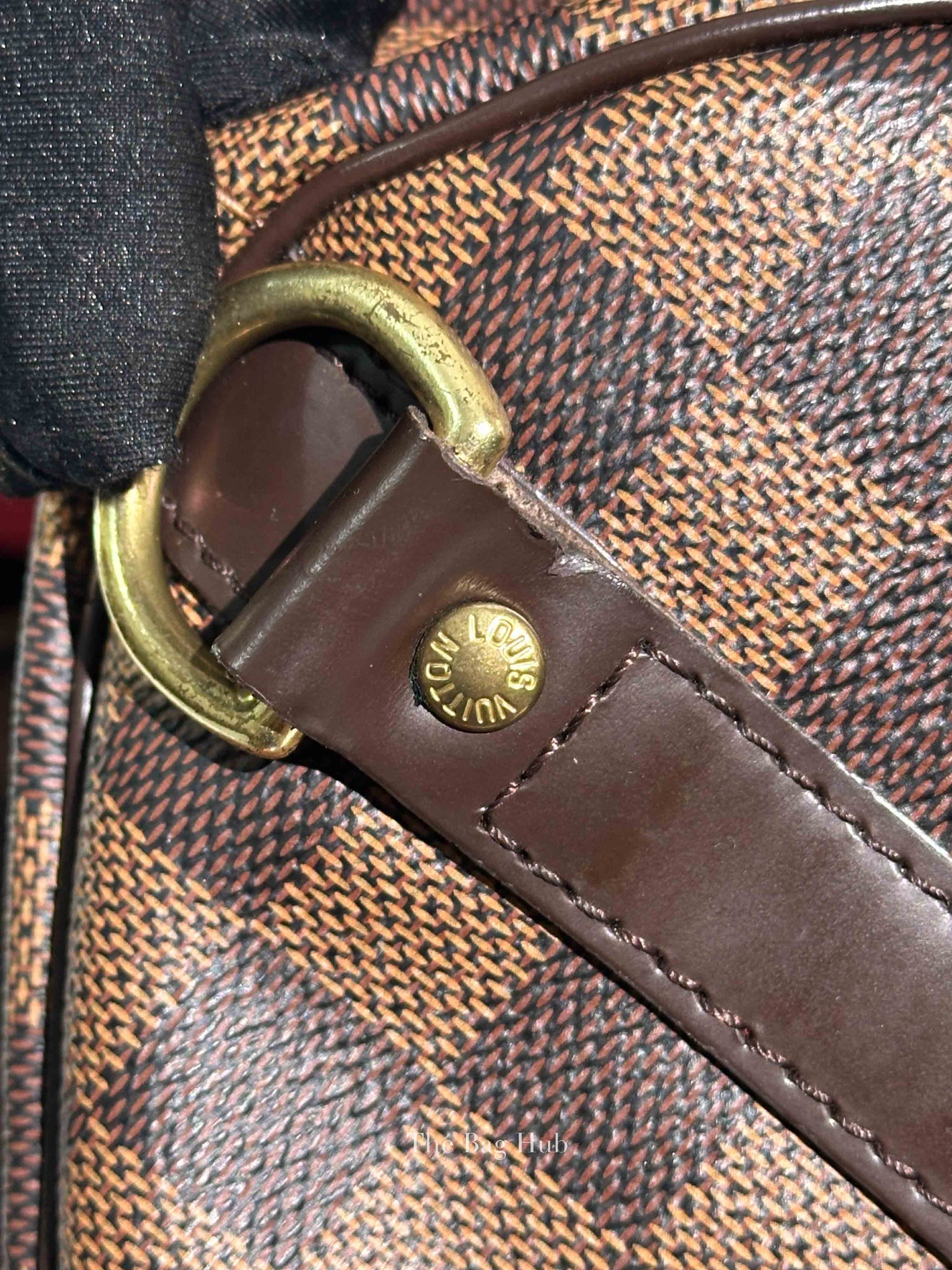 Louis Vuitton Damier Ebene Canvas Speedy Bandouliere 30 Bag