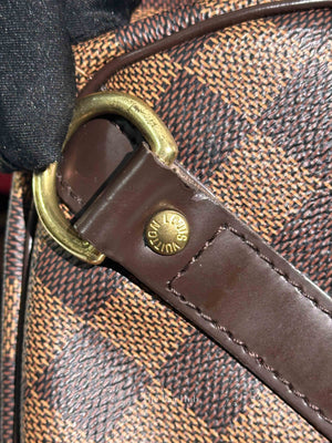 Louis Vuitton Damier Ebene Canvas Speedy Bandouliere 30 Bag