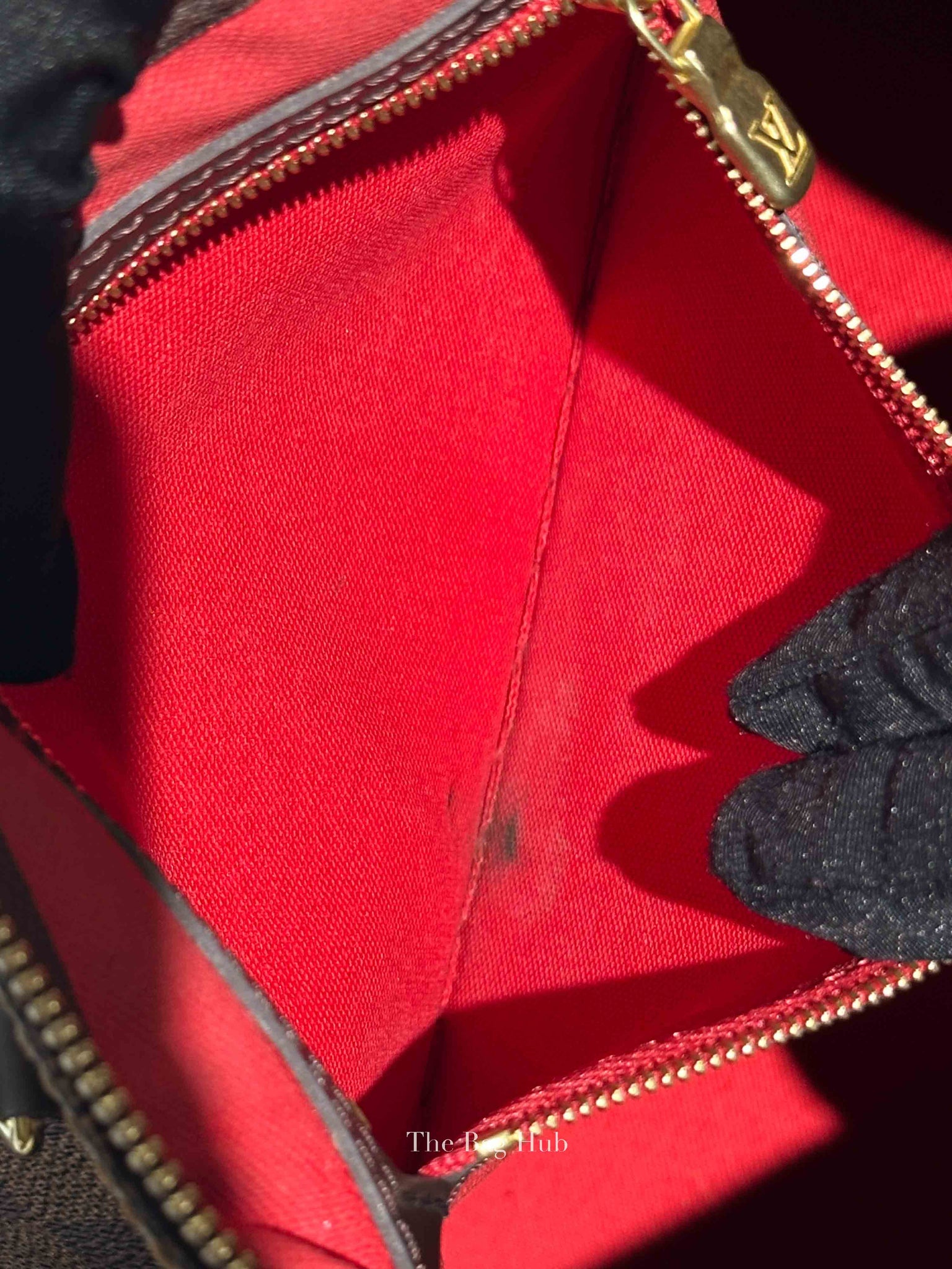 Louis Vuitton Damier Ebene Canvas Speedy Bandouliere 30 Bag