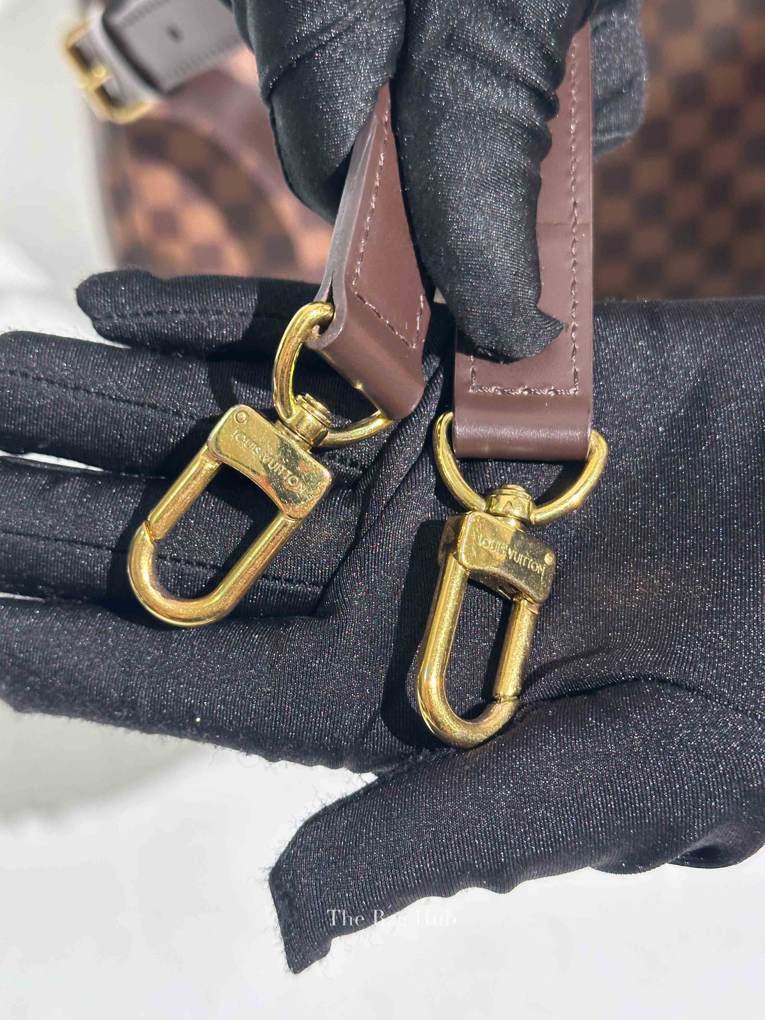 Louis Vuitton Damier Ebene Canvas Speedy Bandouliere 30 Bag