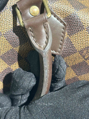 Louis Vuitton Damier Ebene Canvas Speedy 30 Handbag
