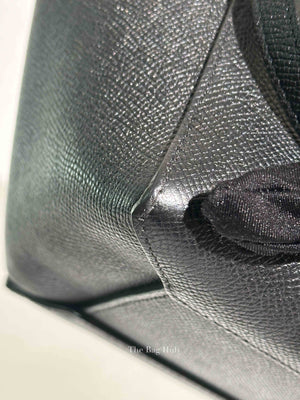 Celine Black Grained Calfskin Leather Micro Belt Bag