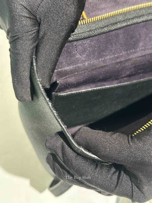 Celine Black Grained Calfskin Leather Micro Belt Bag