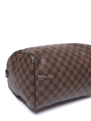 Louis Vuitton Damier Ebene Canvas Speedy 30 Handbag