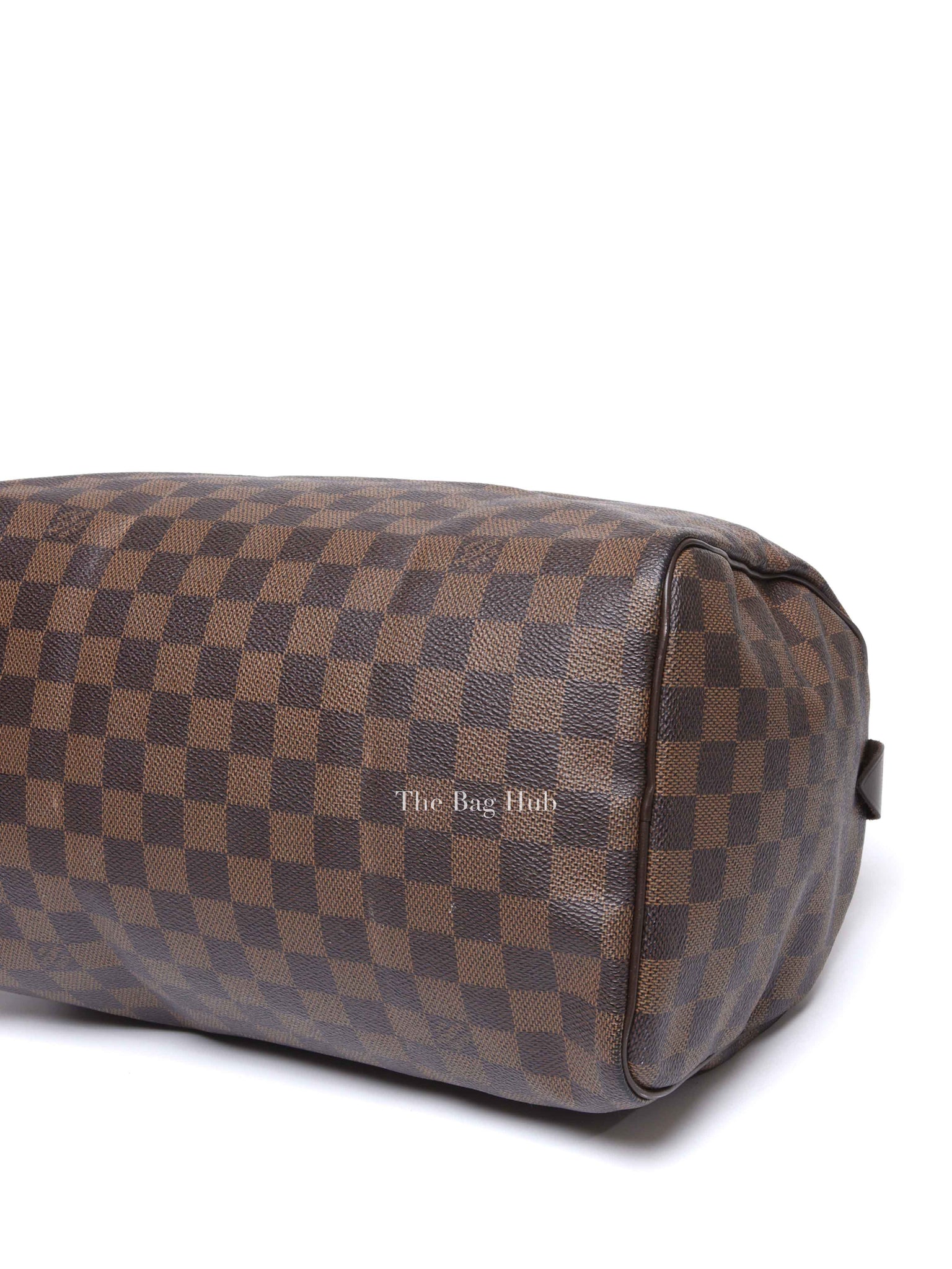 Louis Vuitton Damier Ebene Canvas Speedy 30 Handbag