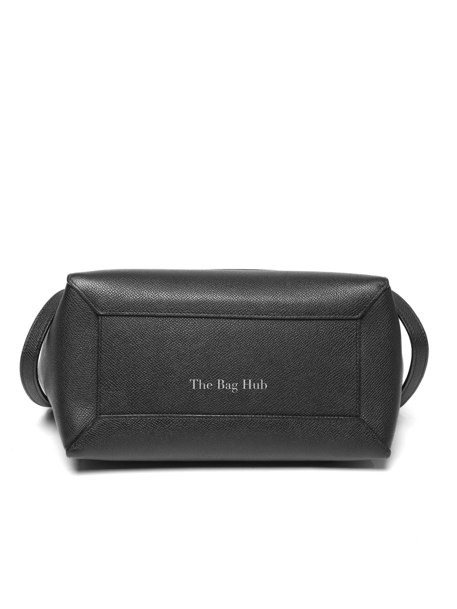 Celine Black Grained Calfskin Leather Micro Belt Bag