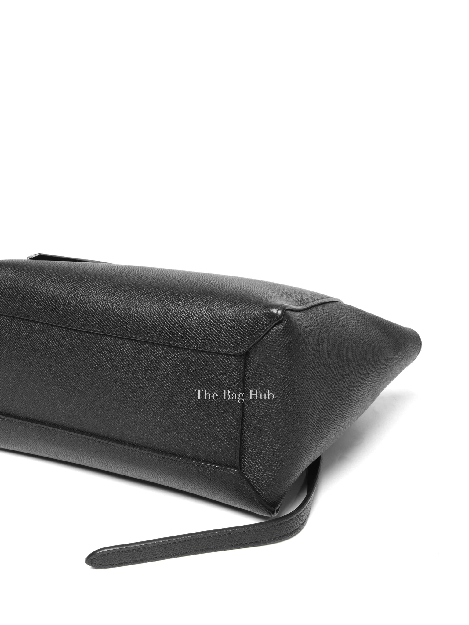Celine Black Grained Calfskin Leather Micro Belt Bag