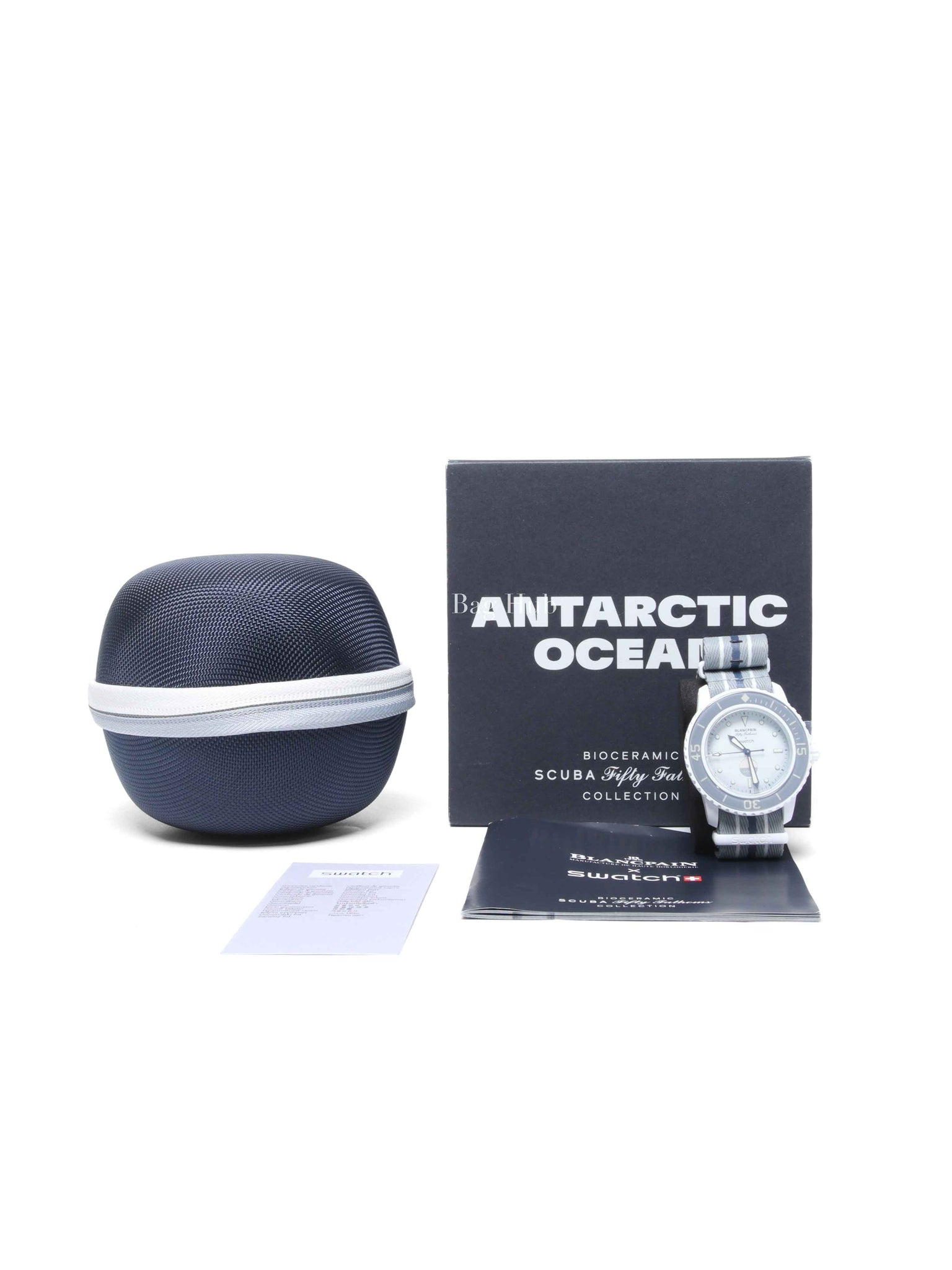 Blancpain x Swatch Gray Scuba Fifty Fathoms Watch