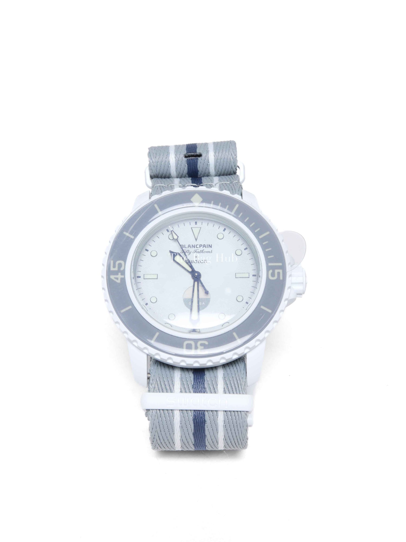 Blancpain x Swatch Gray Scuba Fifty Fathoms Watch