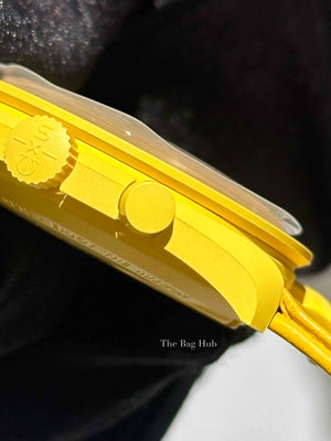 Omega x Swatch Mission to Sun Speedmaster Ostrich Strap