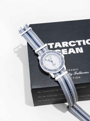 Blancpain x Swatch Gray Scuba Fifty Fathoms Watch