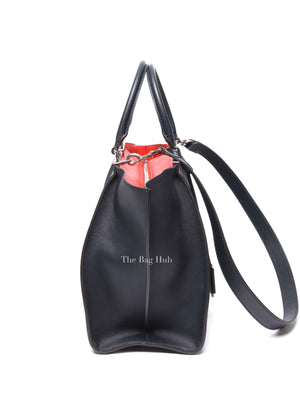 Fendi Black Leather 3Jours Tote Bag